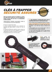 Brochure de First Bolting sur les clés à frapper de Ega Master